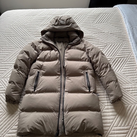 Super Puff Mid Length Rainstop Coat - Picture 3 of 4